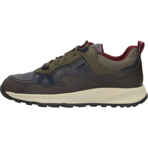 Scarpa Uomo Geox u36ezc-omebu-cf46t Calzature - Navy/Dk Coffee / 44 - sneaker basse