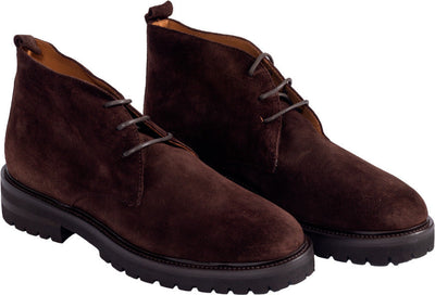 Scarpa uomo Polacchini - Manifatture Etrusche - Colore Testa di Moro