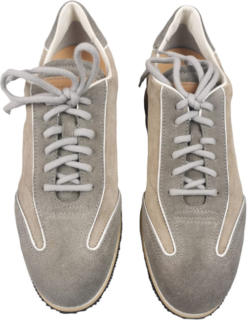 Scarpa Uomo Santoni - Sneakers - Colore grigio/cammello