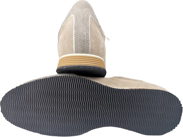 Scarpa Uomo Santoni - Sneakers - Colore grigio/cammello