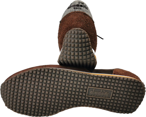 Scarpa uomo sportiva - Diadora Heritage   - EQUIPE EVO II  Brown Java