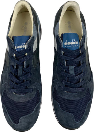 Scarpa uomo sportiva - Diadora Heritage - Trident 90 S - Blue nights/china blue