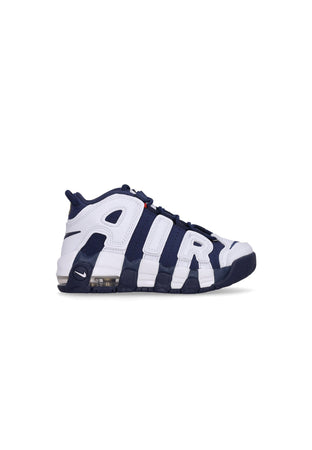 Nike Scarpa Alta Bambino Air More Uptempo (ps) White/midnight Navy/metallic Gold da bambino