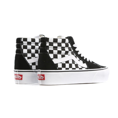 VANS Scarpa Alta Donna Sk8-hi Platform 2 Checkerboard/true White da donna