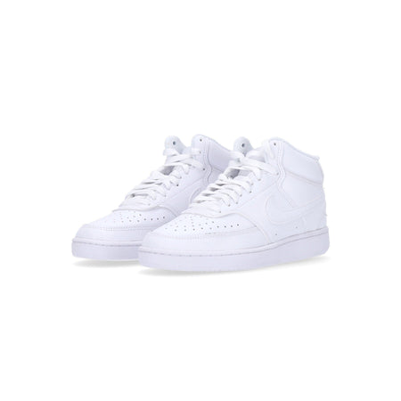 Nike Scarpa Alta Donna Wmns Court Vision Mid White/white/white da donna