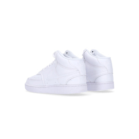 Nike Scarpa Alta Donna Wmns Court Vision Mid White/white/white da donna