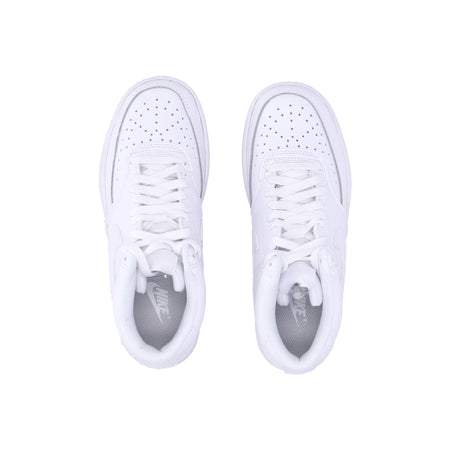 Nike Scarpa Alta Donna Wmns Court Vision Mid White/white/white da donna