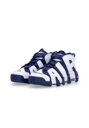 Nike Scarpa Alta Uomo Air More Uptempo 96 White/midnight Navy/metallic Gold da uomo