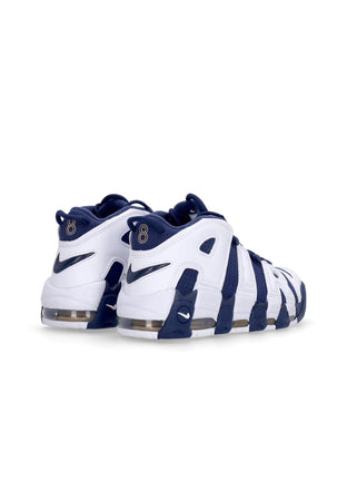 Nike Scarpa Alta Uomo Air More Uptempo 96 White/midnight Navy/metallic Gold da uomo