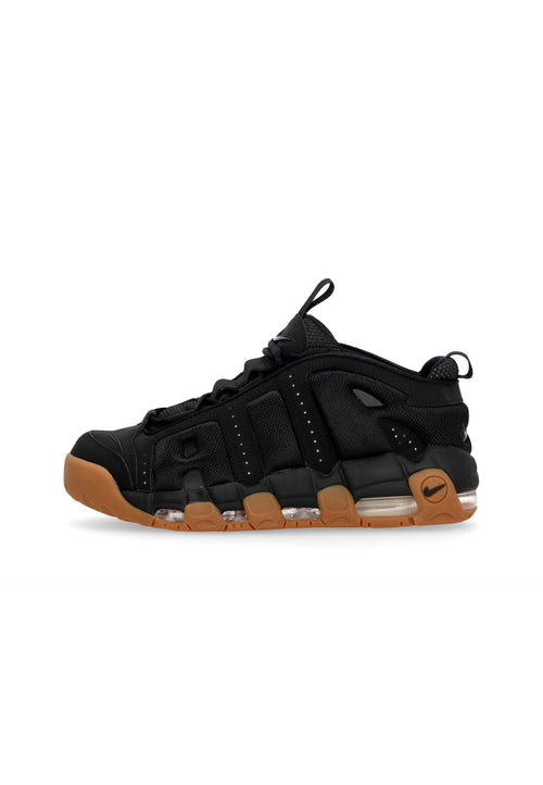 Nike Scarpa Alta Uomo Air More Uptempo Low Black/black/gum Med Brown da uomo