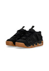 Nike Scarpa Alta Uomo Air More Uptempo Low Black/black/gum Med Brown da uomo