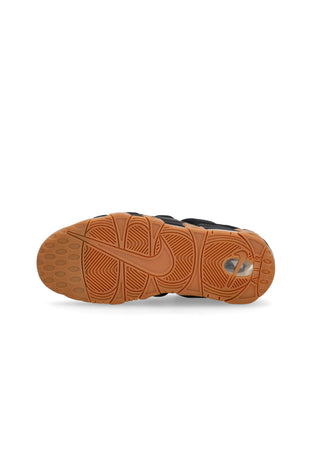 Nike Scarpa Alta Uomo Air More Uptempo Low Black/black/gum Med Brown da uomo