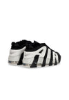 Nike Scarpa Alta Uomo Air More Uptempo Low Black/photon Dust/metallic Silver da uomo