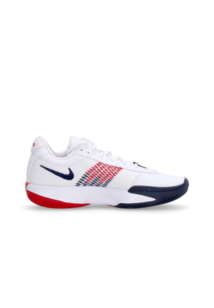 Nike Scarpa Basket Uomo Air Zoom G.t. Cut Academy White/obsidian/sport Red da uomo