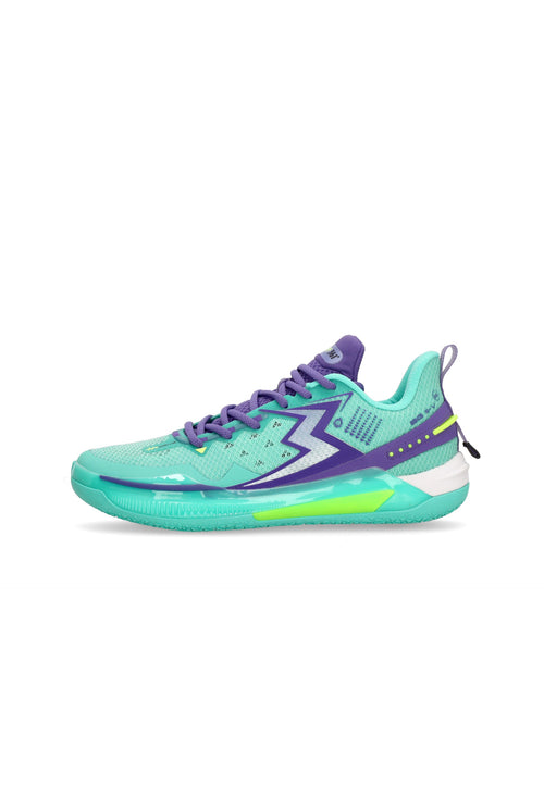 361 DEGREES Scarpa Basket Uomo Big 3 5.0 Light Up Green/dark Purple da uomo