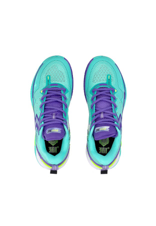 361 DEGREES Scarpa Basket Uomo Big 3 5.0 Light Up Green/dark Purple da uomo