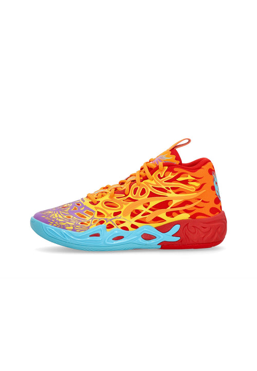 PUMA Scarpa Basket Uomo Lamelo Mb 04 Phoenix Red/orange Glow da uomo