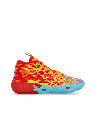 PUMA Scarpa Basket Uomo Lamelo Mb 04 Phoenix Red/orange Glow da uomo