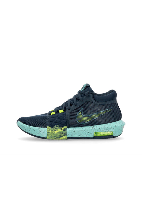 NIKE NBA Scarpa Basket Uomo Lebron Witness Viii Armory Navy/cyber/green Frost/bicoastal da uomo