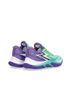 361 DEGREES Scarpa Basket Uomo Light Up Green/dark Purple da uomo