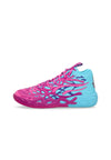 PUMA Scarpa Basket Uomo Mb.04 Iridescent Hornets Deep Orchid/poison Pink da uomo