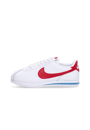 Nike Scarpa Bassa Donna W Cortez Leather White/varsity Red/varsity Blue da donna