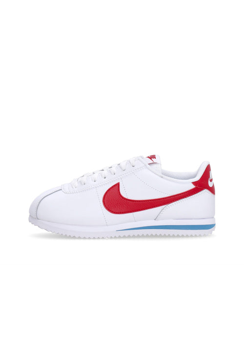 Nike Scarpa Bassa Donna W Cortez Leather White/varsity Red/varsity Blue da donna