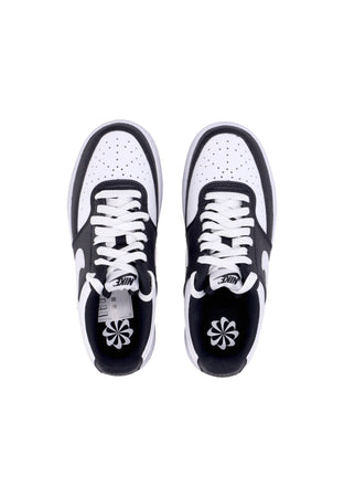 Nike Scarpa Bassa Donna W Court Vision Low Next Nature Black/white da donna