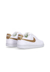 Nike Scarpa Bassa Donna W Court Vision Low Next Nature White/metallic Gold/white da donna
