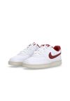 Nike Scarpa Bassa Donna W Court Vision Low Next Nature White/team Red/muslin/mtlc Gold Star da donna
