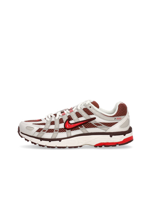Nike Scarpa Bassa Donna Wmns P-6000 Mtlc Summit White/fire Red/dark Pony da donna