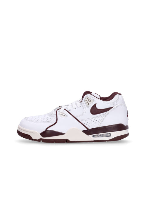 Nike Scarpa Bassa Uomo Air Flight 89 Low White/burgundy Crush/phantom da uomo