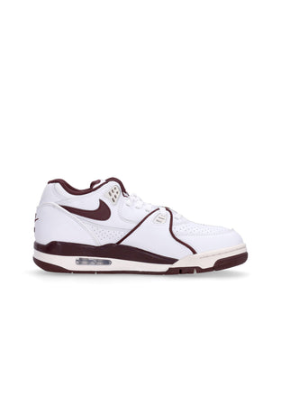 Nike Scarpa Bassa Uomo Air Flight 89 Low White/burgundy Crush/phantom da uomo