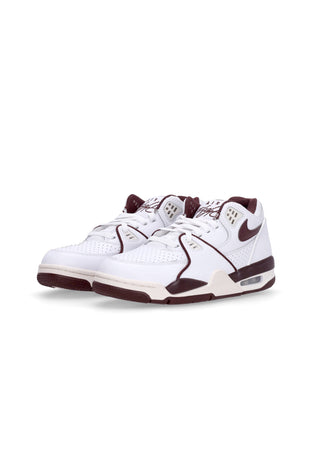 Nike Scarpa Bassa Uomo Air Flight 89 Low White/burgundy Crush/phantom da uomo