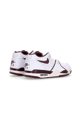 Nike Scarpa Bassa Uomo Air Flight 89 Low White/burgundy Crush/phantom da uomo