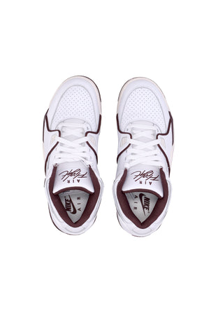 Nike Scarpa Bassa Uomo Air Flight 89 Low White/burgundy Crush/phantom da uomo