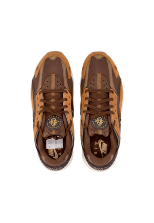 Nike Scarpa Bassa Uomo Air Huarache Runner Cacao Wow/bronzine/lt British Tan da uomo