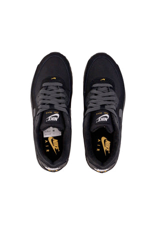 Nike Scarpa Bassa Uomo Air Max 90 Black/anthracite/university Gold/white da uomo