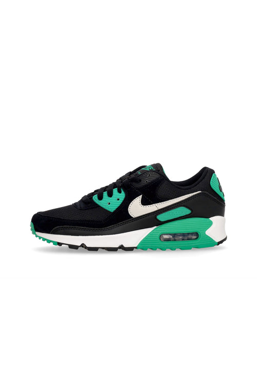 Nike Scarpa Bassa Uomo Air Max 90 Black/white/stadium Green da uomo