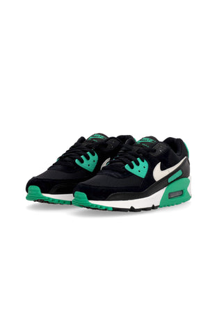 Nike Scarpa Bassa Uomo Air Max 90 Black/white/stadium Green da uomo
