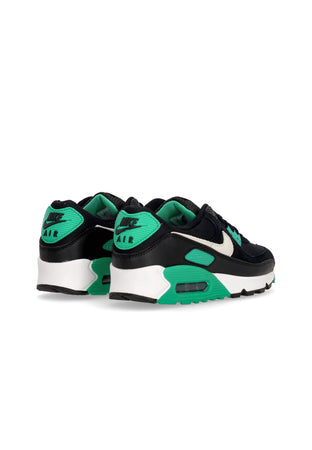 Nike Scarpa Bassa Uomo Air Max 90 Black/white/stadium Green da uomo