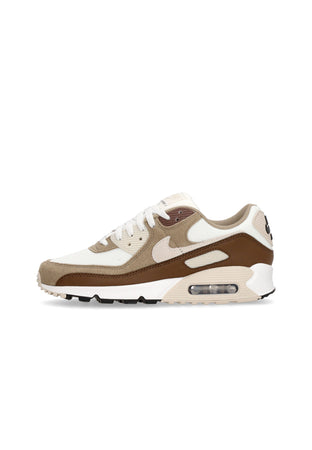 Nike Scarpa Bassa Uomo Air Max 90 Summit White/black/khaki/lt Orewood Brn da uomo