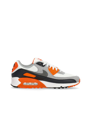 Nike Scarpa Bassa Uomo Air Max 90 Summit White/smoke Grey/safety Orange da uomo