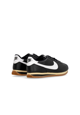 Nike Scarpa Bassa Uomo Cortez Black/white/gum Med Brown/sesame da uomo