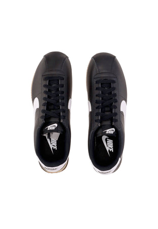 Nike Scarpa Bassa Uomo Cortez Black/white/gum Med Brown/sesame da uomo