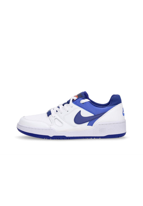 Nike Scarpa Bassa Uomo Full Force Low Summit White/deep Royal Blue/racer Blue da uomo