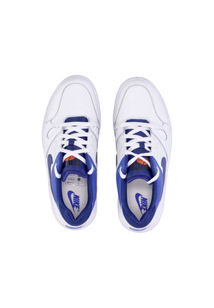 Nike Scarpa Bassa Uomo Full Force Low Summit White/deep Royal Blue/racer Blue da uomo