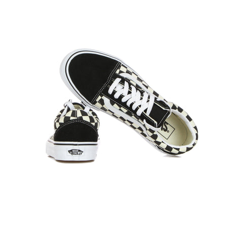 VANS Scarpa Bassa Uomo Old Skool (primary Check) Black/white da uomo