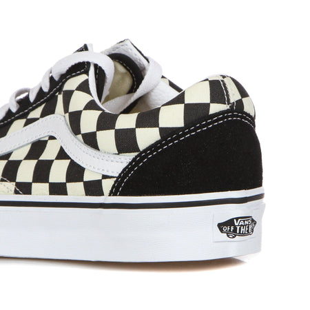 VANS Scarpa Bassa Uomo Old Skool (primary Check) Black/white da uomo