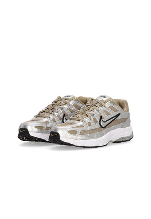 Nike Scarpa Bassa Uomo P-6000 Khaki/metallic Silver/mtlc Platinum da uomo